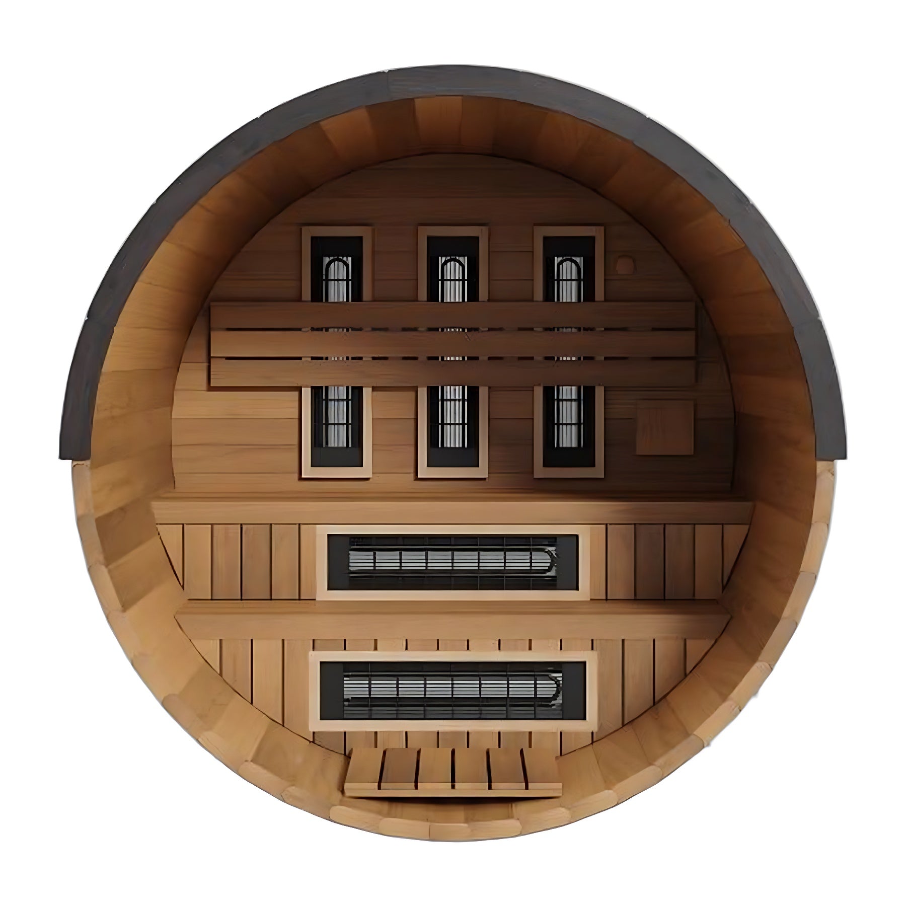 Finnmark Cedar Combination Barrel Sauna FD-6
