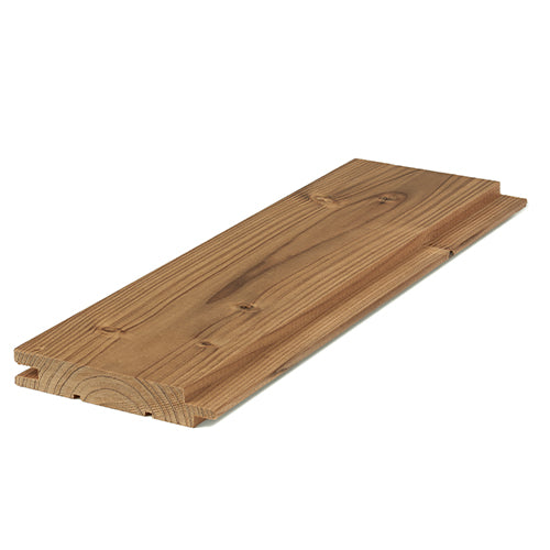 Prosaunas Sauna Wood, Thermally-Modified, Tongue & Groove, STS4 Profile, Nickel-Gap, Wall Material