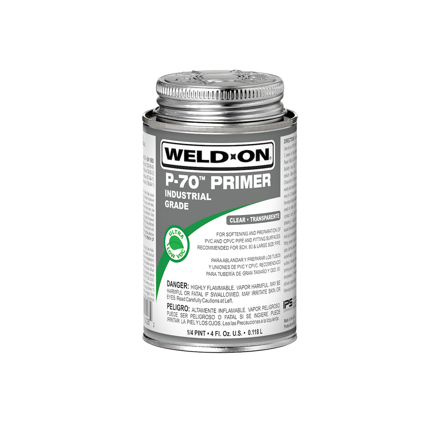 P-70 Primer Clear- 1/4 Pint — Weld-On Part #10228