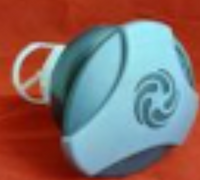 Diverter, 2in, AW 2-Tone, Clr Cap, Oval Hndl, Stem O-Ring — Coleman/Maax Part #110703
