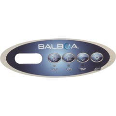 Overlay, Spaside, Balboa VL200, Mini Oval, 4-Button — Balboa Part #11127