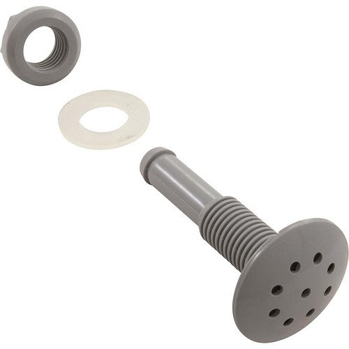 Air Injector, CMP, 3/8" Barb, Face Diameter 1-3/8", Gray — CMP Part #23028-001-000
