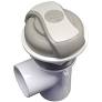 VALVE ON/OFF NJ 1" AES GRY/LT GRY — Marquis Spa Part #350-6319