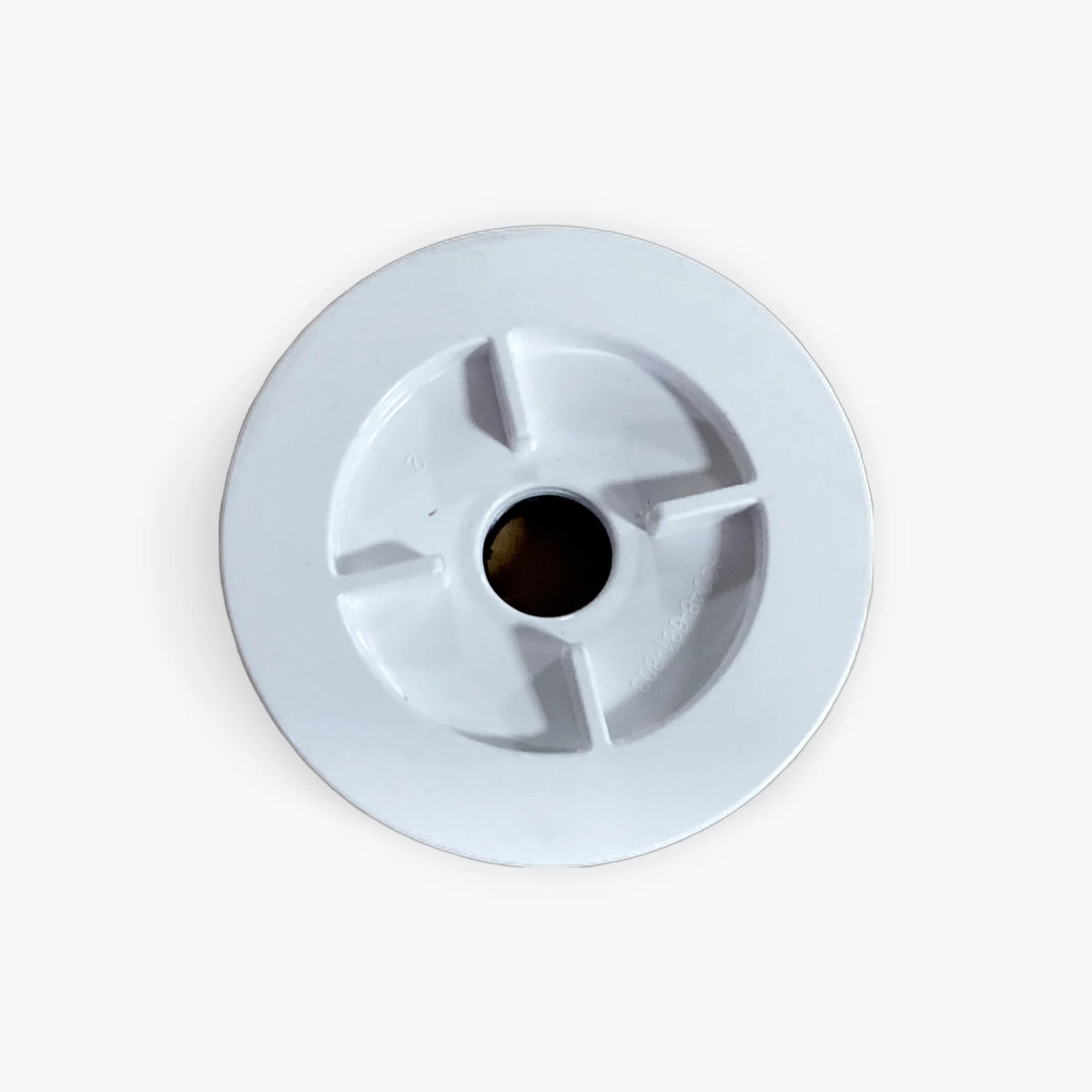 CAP 2" WHITE VALVE V21 DIV 2 SM O-RINGS — Marquis Spa Part #350-6388