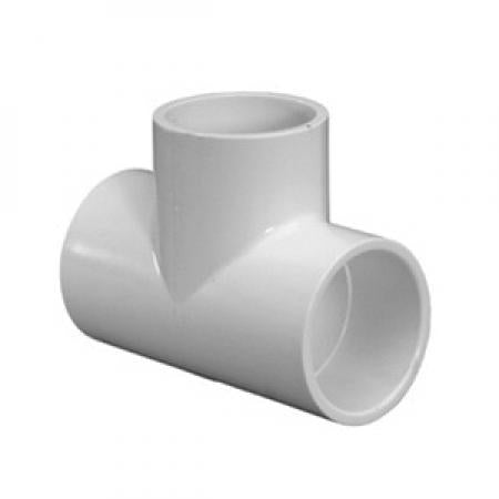Fitting, PVC, Slip Tee, 2"S x 2"S x 2"S — Lasco Part #401-020
