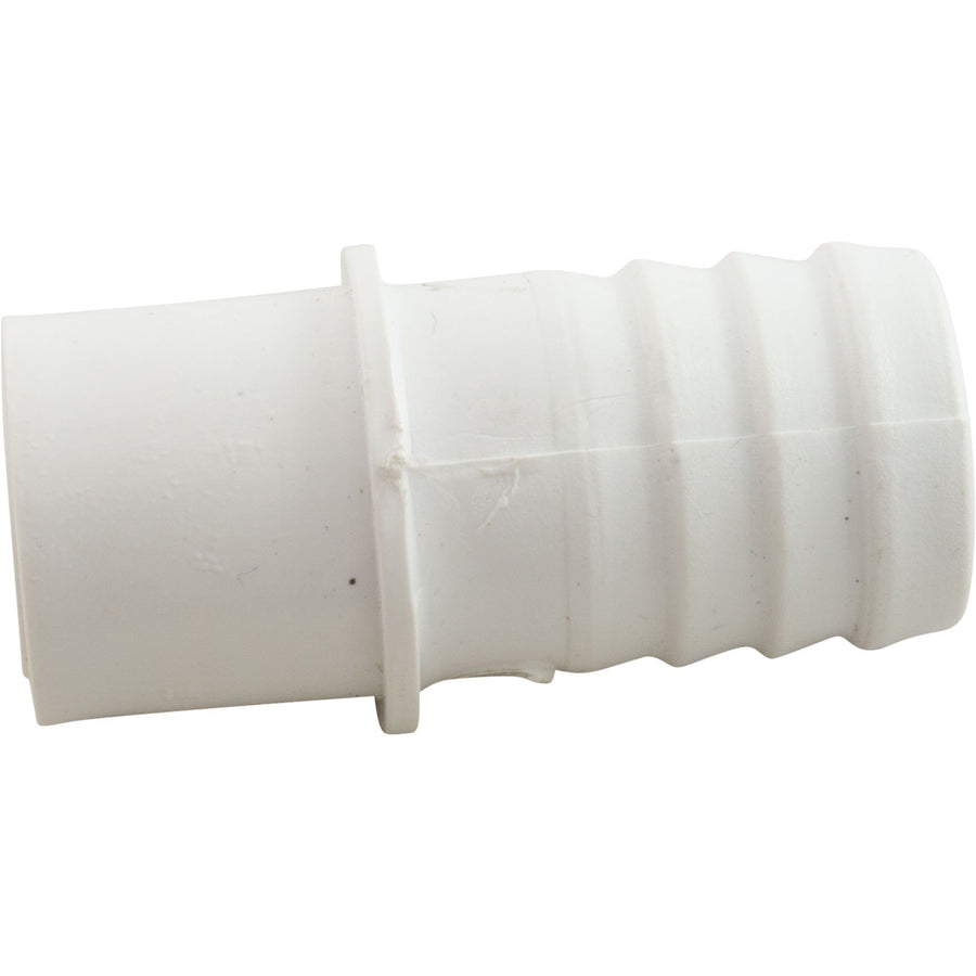 Fitting, PVC, Ribbed Barb Adapter, 3/4"RB x 1/2"Spg — Waterway Part #425-1000