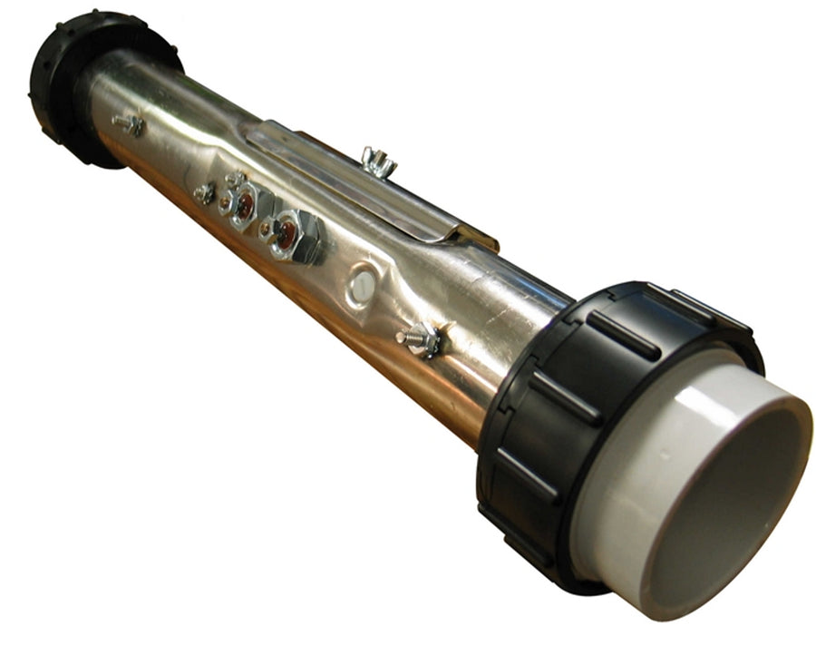 Heater Assembly, HydroQuip, Flo-Thru, 5.5kW, 230v — HydroQuip Part #48-260032-R1