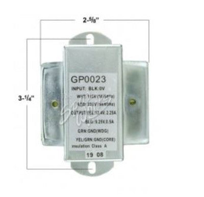 XFMR: 120V J300/J200/DELSOL LED (W/PLUG) — Jacuzzi Part #6000-516