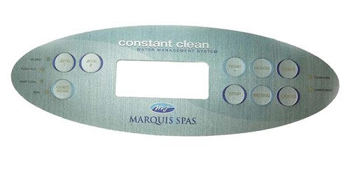 9 Button Overlay — Marquis Spa Part #650-0704