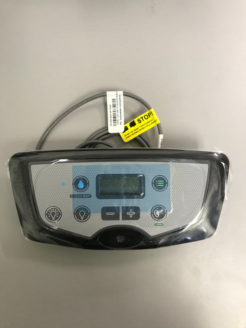 PANEL:LCD J300 1PMP ENC BZL — Jacuzzi Part #6600-490