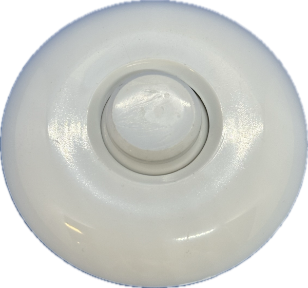 Button Cover Assy, Hs, White — Hydrabath Part #700112-01