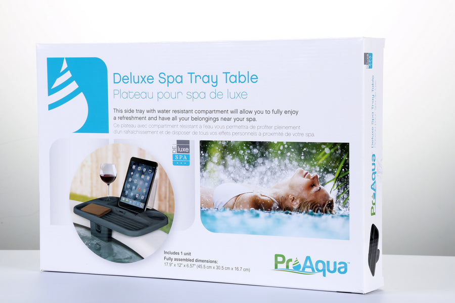 PROAQUA SPA TRAY TABLE W/PHONE COMPARTMENT — ProAqua Part #PA-TRAY PREM