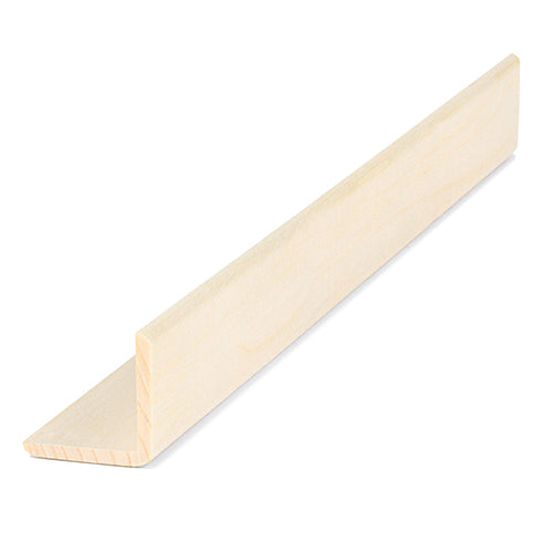 Prosaunas Sauna Wood, Outside Corner Trim, Angle Moulding, VA Profile