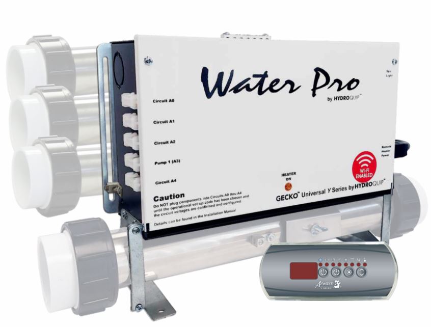 Control System, Y Series, Slide Heater Universal System — HydroQuip Part #CS6P59Y-US