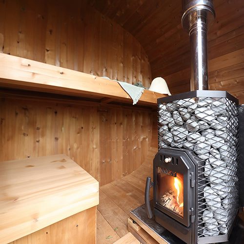 Cozy Heat 12kW Wood-Burning Sauna Stove – detail close-up