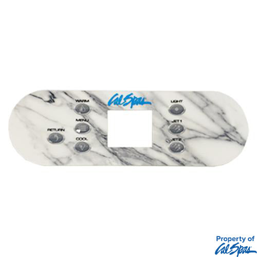 Overlay Control Panel 2100, 2 Pump — Cal Spa Part #ELE09001316
