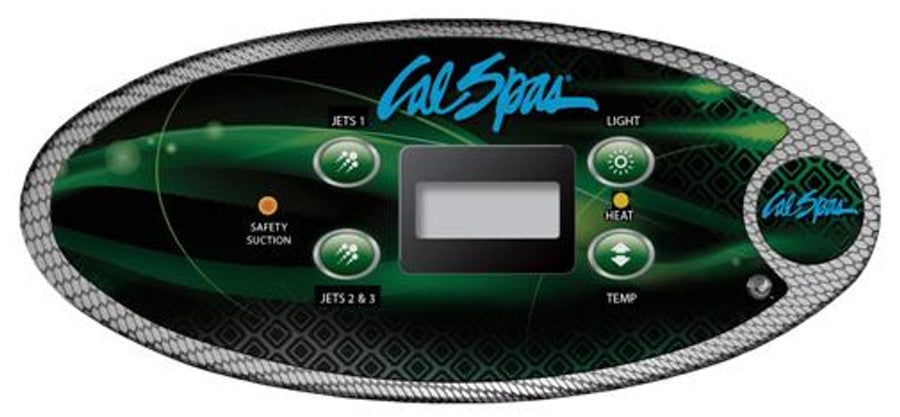 Keypad, Cal Spa (Balboa) 407T - 2013, 4-Button, LED — Cal Spa Part #ELE50216-01