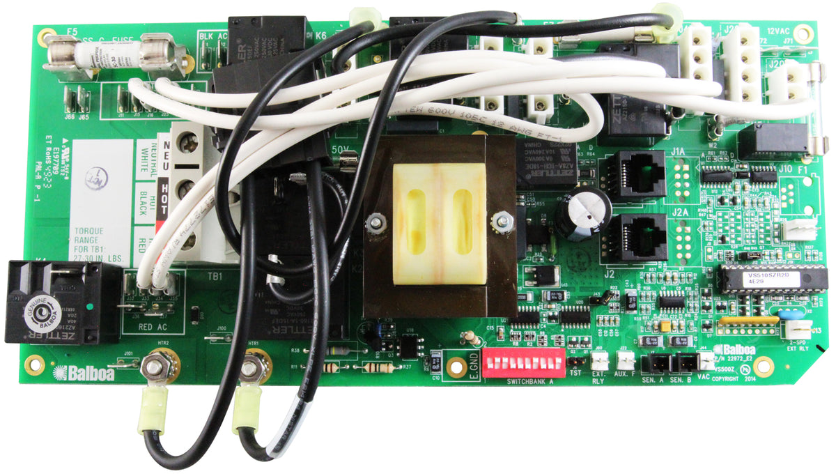 Circuit Board, Balboa, VS510SZ, Serial Standard — Balboa Part #G1154