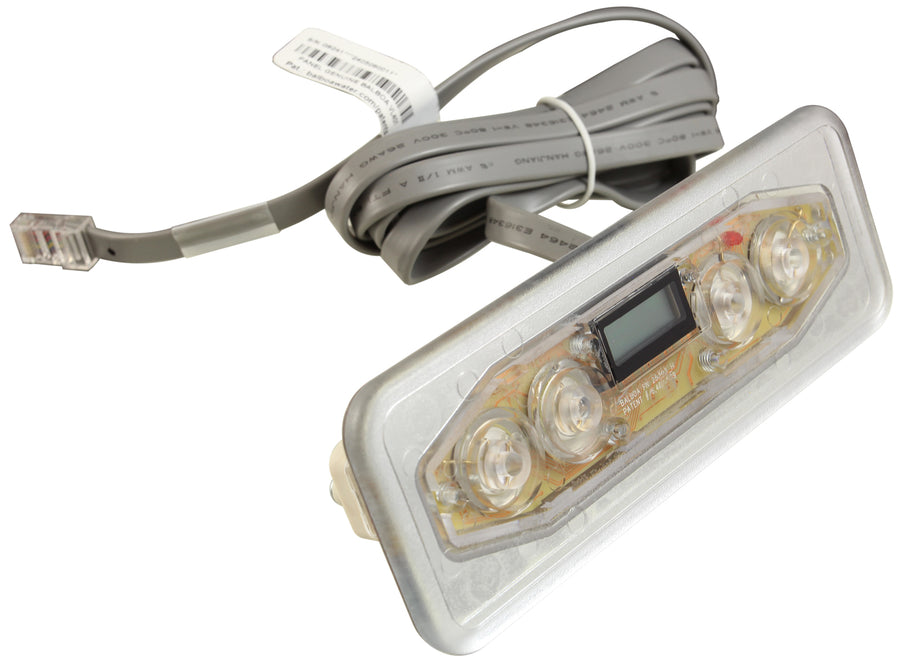 Spaside Control, Balboa VL401, Lite Duplex, 4-Button, LCD — Balboa Part #G8241