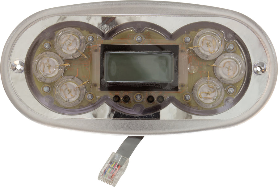 Spaside Control, Balboa VL406T, 4-Button, LCD, No Overlay — Balboa Part #G8246