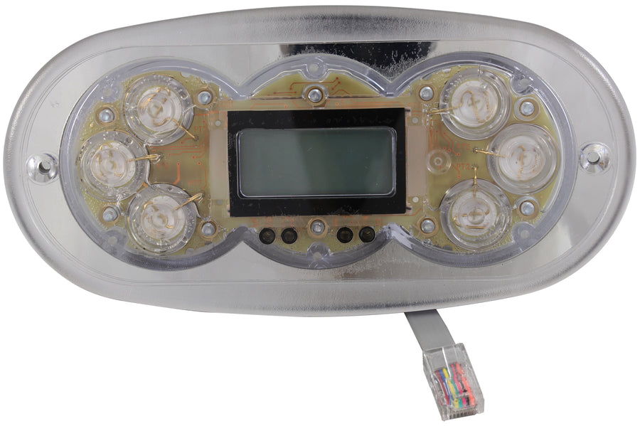 Spaside Control, Balboa, VL620S, Oval, 6-button — Balboa Part #G8262