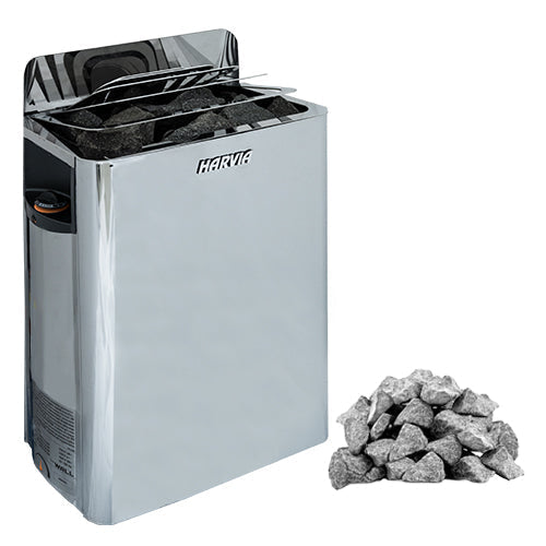 Harvia The Wall Stainless Heater Package