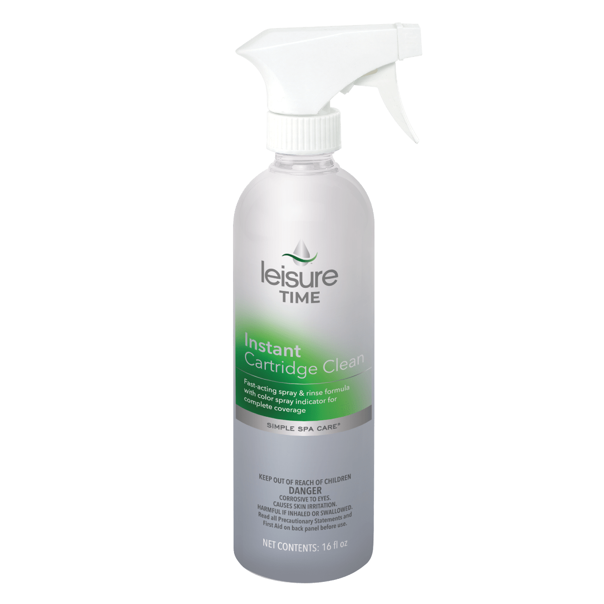 Filter Cleaner, Leisure Time, Instant Cartridge Clean — Leisure Time Part #S