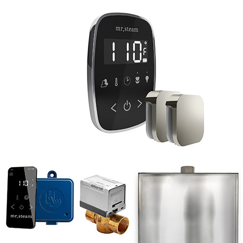 Mr.Steam ButlerFlex Steam Shower Control Package w/ TempoFlex Control and Aroma SteamHeads (2)