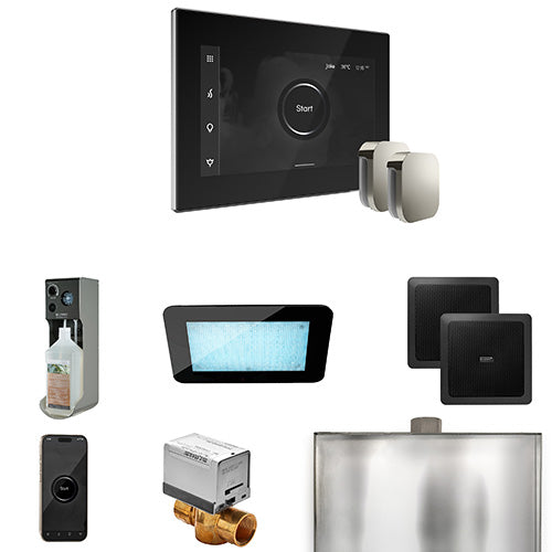 Mr.Steam XDream Steam Shower Control Package w/ iSteamX Control and Aroma SteamHeads (2)