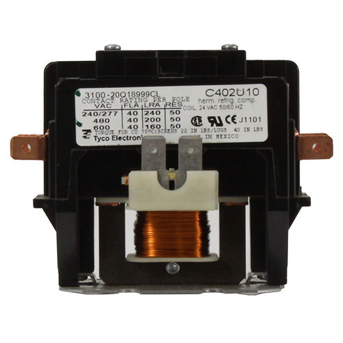 Mr.Steam Contactor, 24V, 40A, 2-Pole (MS 65- 400 1Ph)