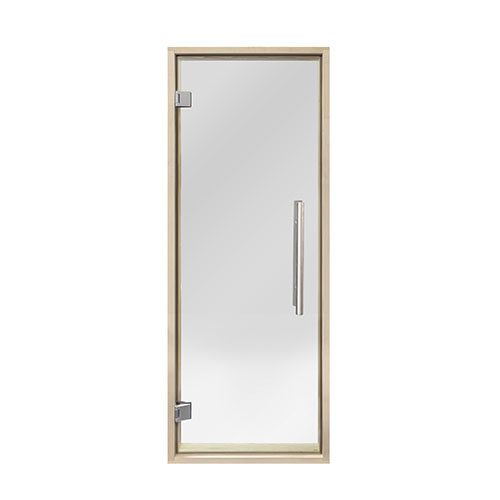 Prosaunas Prehung Tinted Glass Sauna Door, Aspen Frame