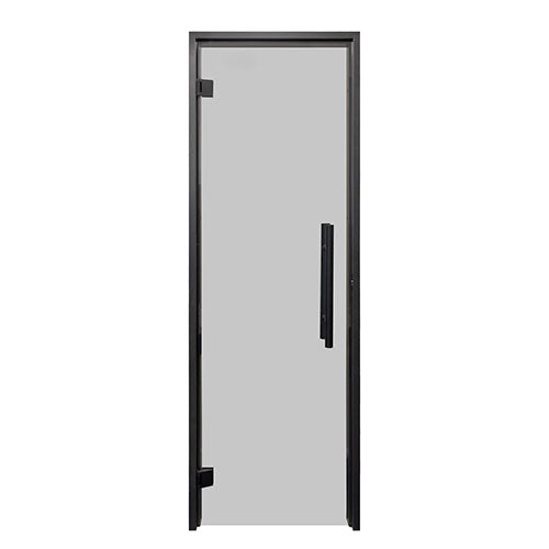 Prosaunas Prehung Tinted Glass Sauna Door, Black Alder
