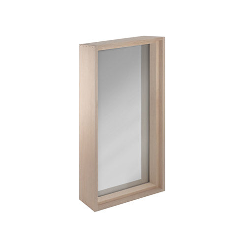 Prosaunas Hemlock Tempered Dual Pane Tinted Glass Sauna Window with Hemlock Jamb