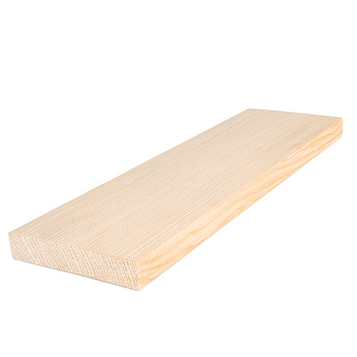 Prosaunas Sauna Wood, Vertical Grain, Clear, Smooth 4 Sides Eased Edges, Bench Material