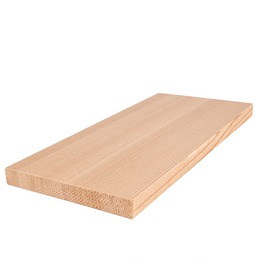 Prosaunas Sauna Wood, Vertical Grain, Smooth 4 Sides Eased Edges, Bench Material