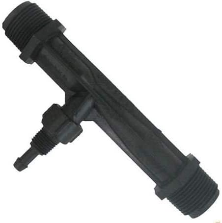Injector, Molded, Model 2081, 2.00 MNPT Inlet/Outlet — Brett Aqualine Part #PVDF-2081
