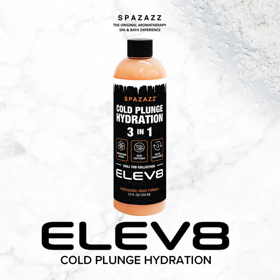 12oz Cold Plunge Hydr8 3in1: Elev8 - Citrus — Spazazz Part #SZ195
