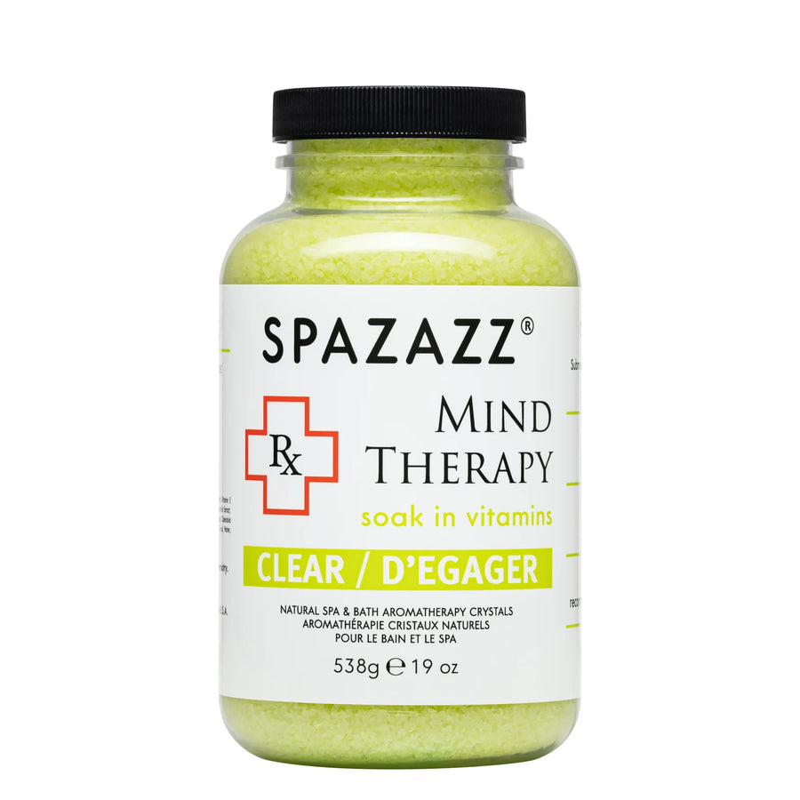 RX Therapy Crystal: Mind Therapy - Clear 19oz — Spazazz Part #SZ613