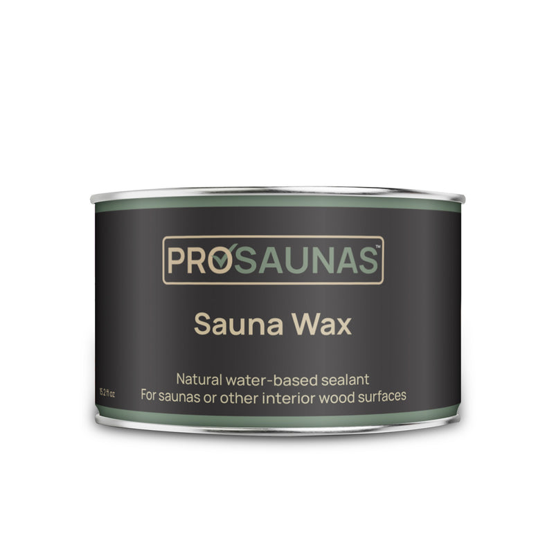 Prosaunas Sauna Wood Wax, 15.2 fl. oz. (450ml)