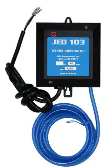 Ozonator, JED, Corona Discharge, 230V, w/4 Pin Amp Cord — JED Part #JED103-230V