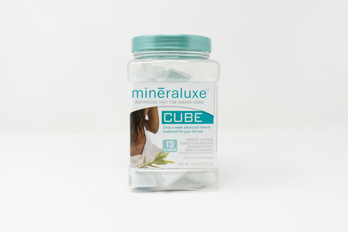 Hot Tub Cubes Weekly Advanced Mineral Cubes — Mineraluxe Part #UML09711