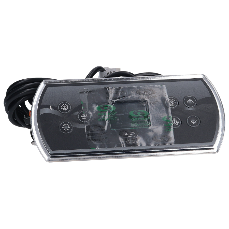 Spaside Control, Gecko, In.K500, LED, 7-Button — Gecko Alliance Part #0607-008033