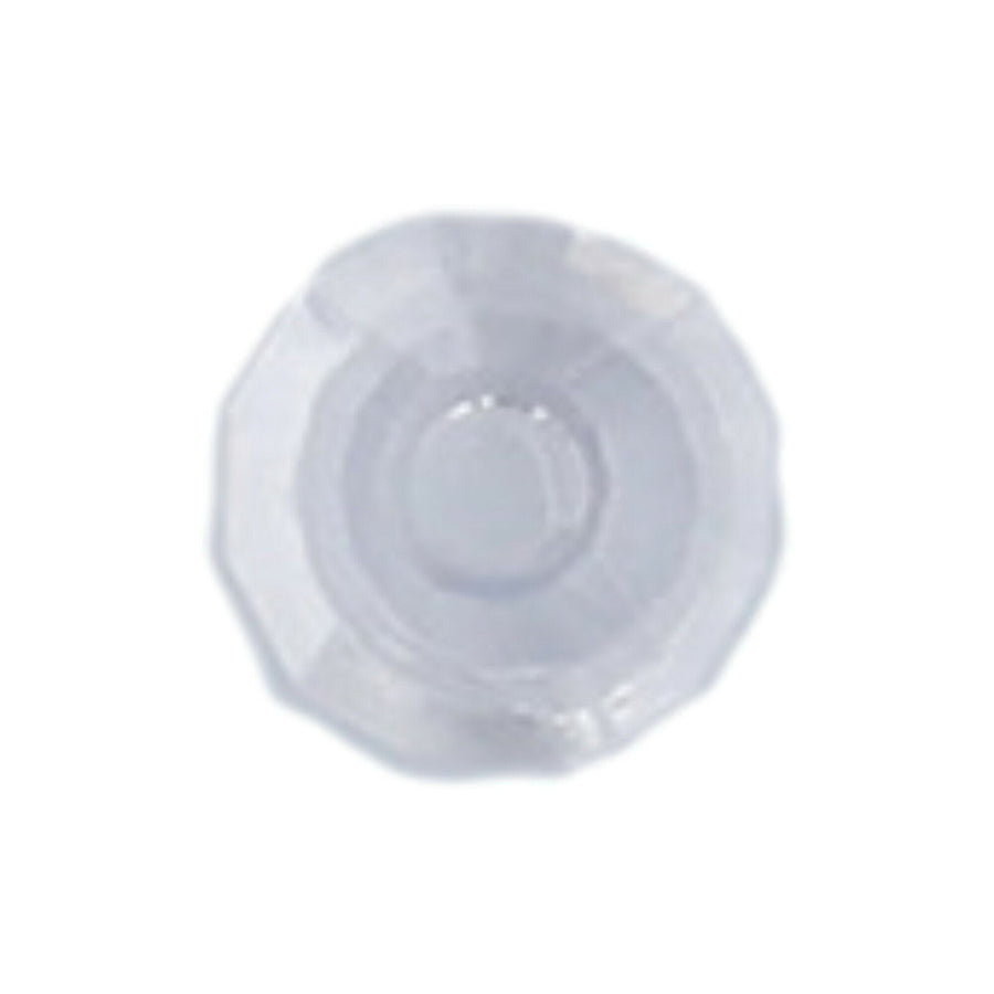 Flange, Bullet Lens, LED, Wide Flange, Frosted Polycarb — Sloan Part #400372-WF