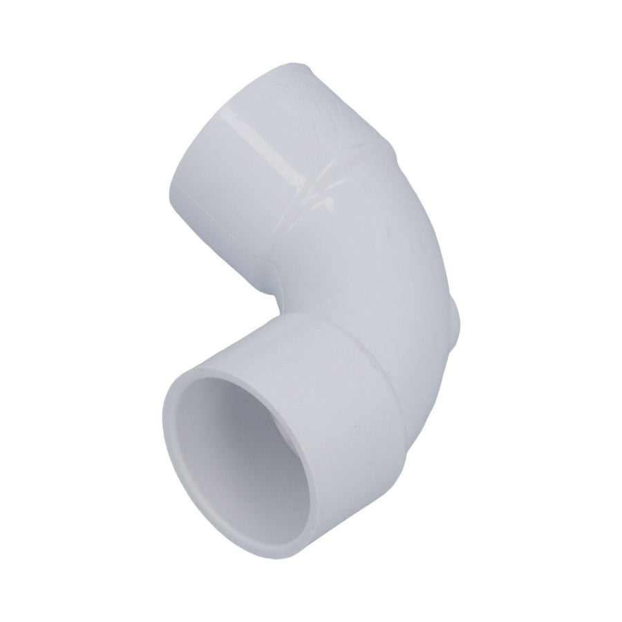 Fitting, PVC, Ell, 90°, Sweep, Slip, 1-1/2"S x 1-1/2"S — Waterway Part #411-9110