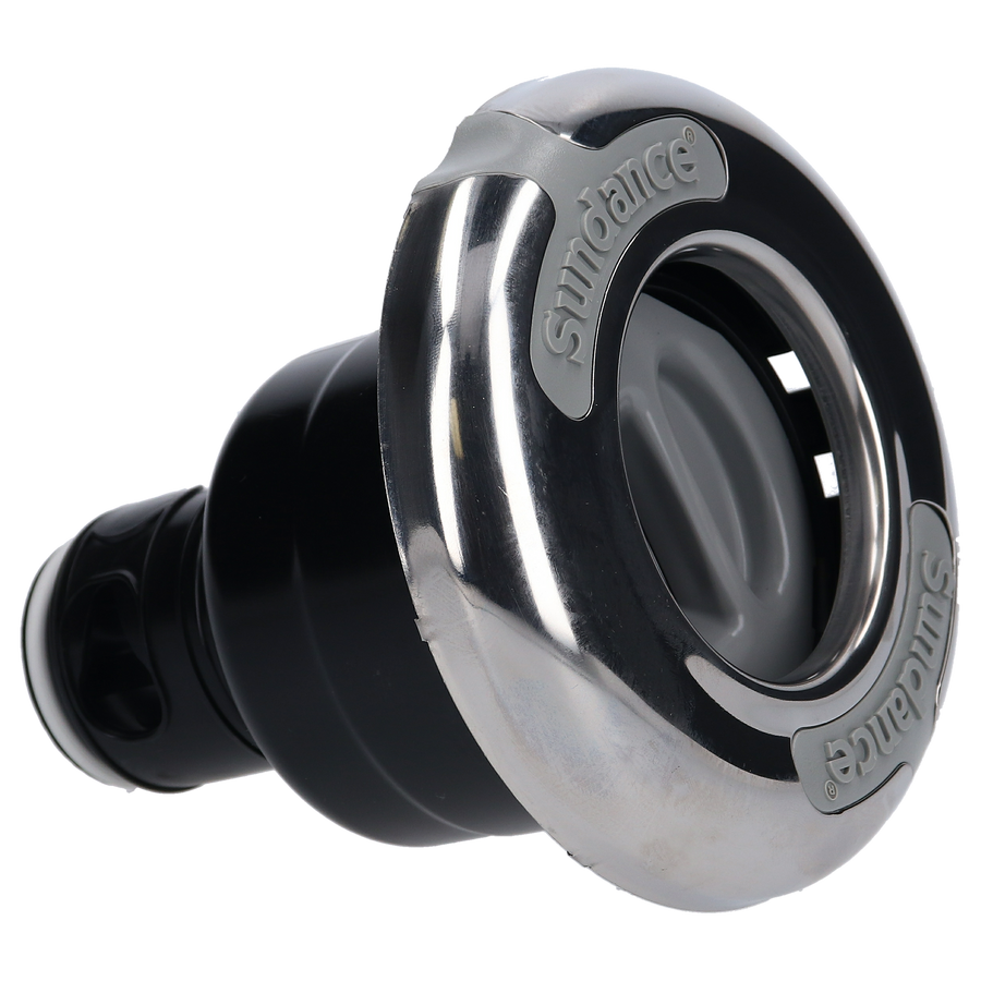 Jet Internal, Sundance, Fluidix Intel, Gray/Stainless Steel — Sundance Jacuzzi Part #6541-102