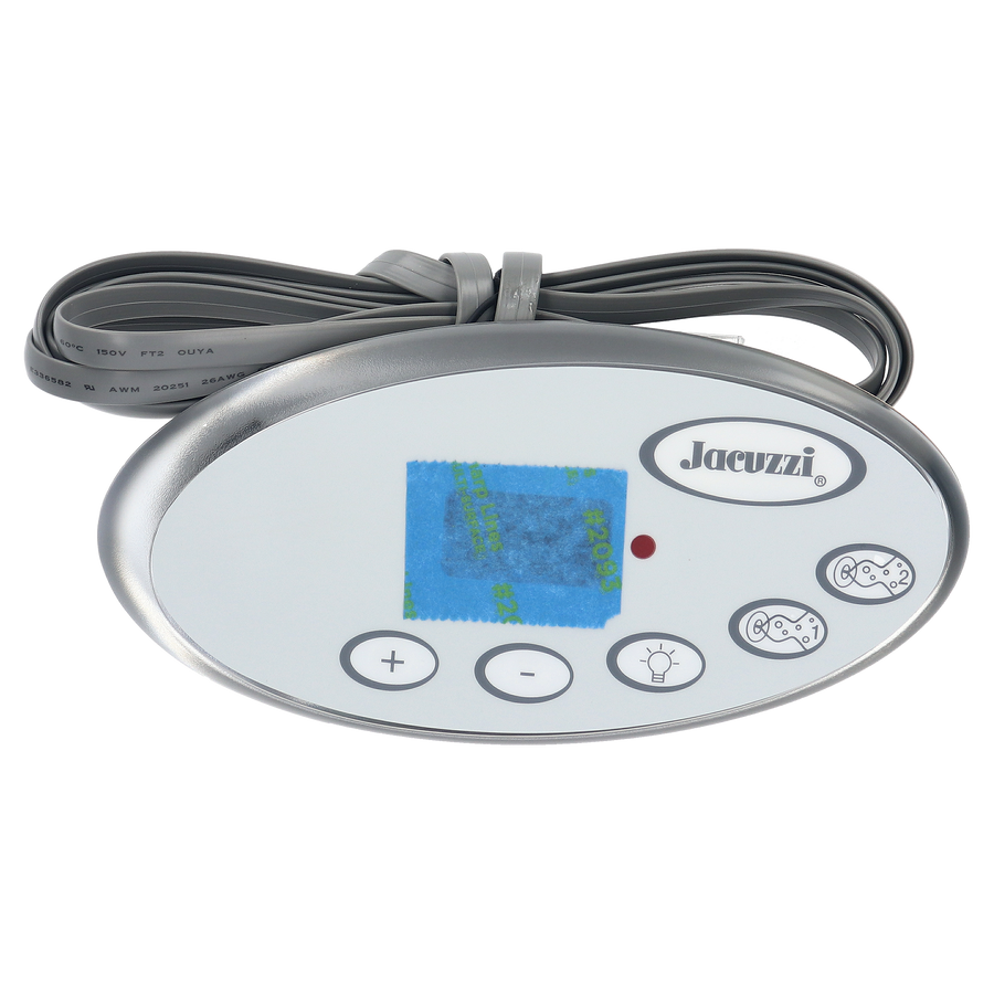 Spaside Control, Jacuzzi J200/300, 5-Button, LED — Jacuzzi Part #SD2600-322