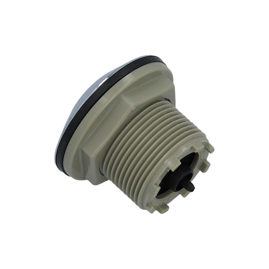 Air Button, Presair, Flat, Chrome — PresAir Part #B225CF