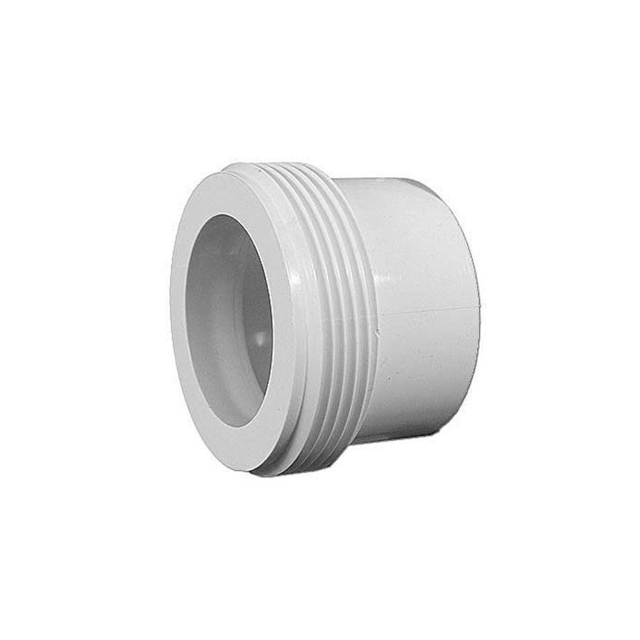Tailpiece, Union, Magic, 2"MBT x 2"S, No O-Ring Groove — Magic Plastics Part #50105020
