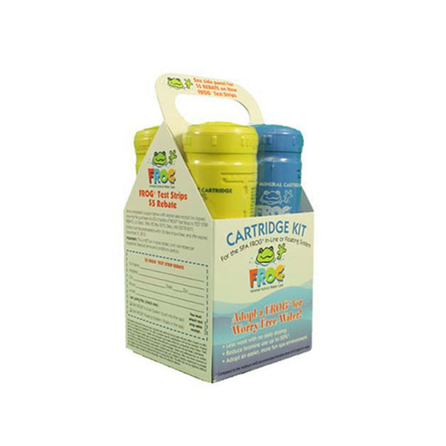 Water Care, Spa Frog, Cartridge Kit, 3 Bromine, 1 Mineral — King Technology Part #01-14-3856