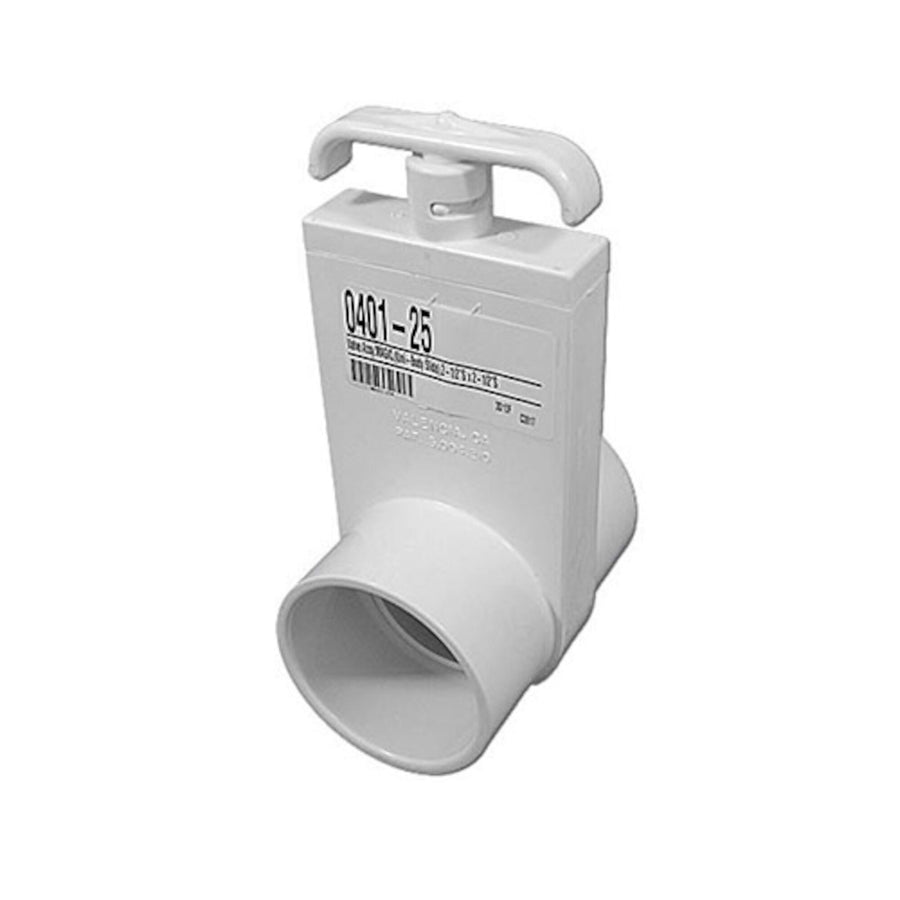 Slide Valve, Magic, Uni-Body, 2-1/2"S x 2-1/2"S — Magic Plastics Part #0401-25